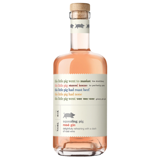 Squealing Pig Rose Gin 700ml