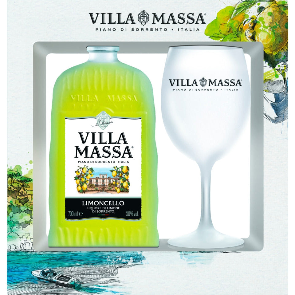 Villa Massa Limoncello Spritz Gift Pack 500ml