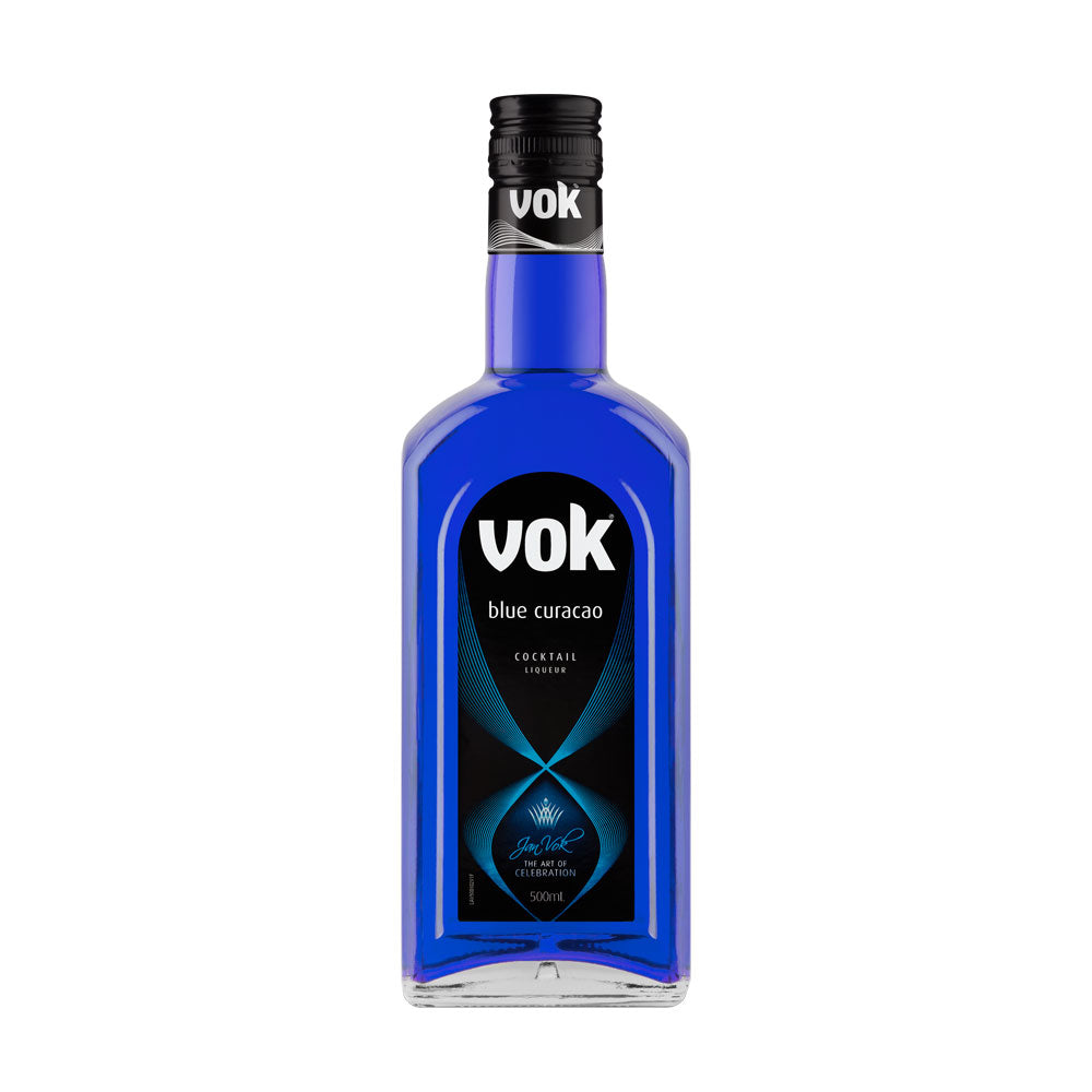 Vok Blue Curacao Liqueur 500ml