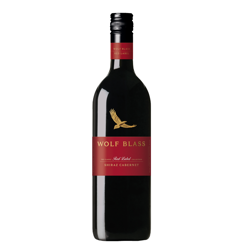 Wolf Blass Red Label Shiraz Cabernet - Boozeit.com.au